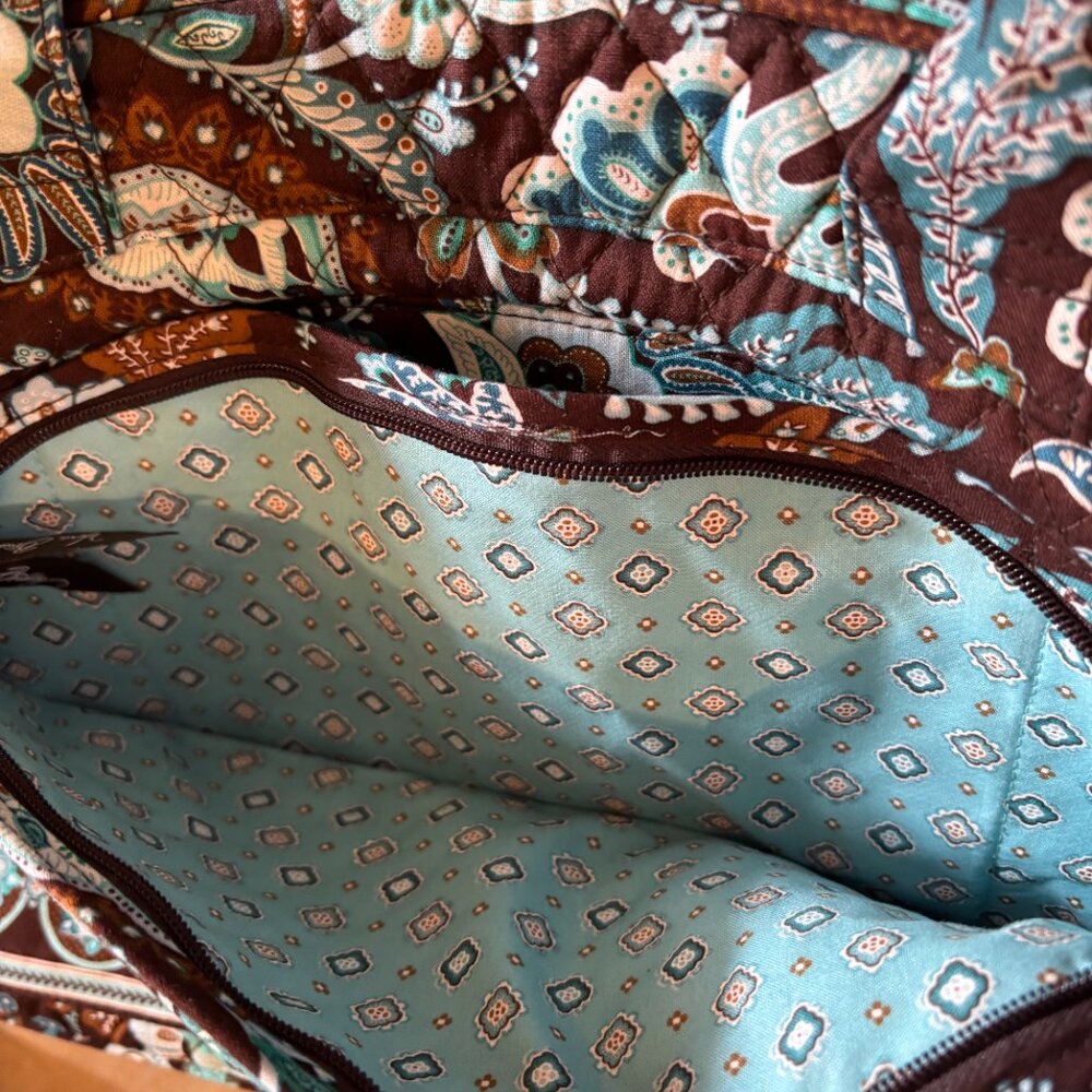 Retired Vera Bradley Laptop Bag Paisley - Picture 8 of 14